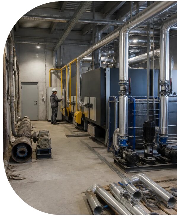 Реконструкция котельной в Верхнем Уфалее от 153510 р. | АПаруса-Врф