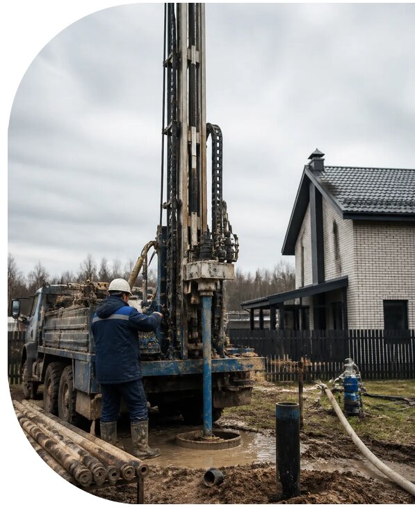 Бурение скважин на воду под ключ в Верхнем Уфалее от 122808 р. | АПаруса-Врф